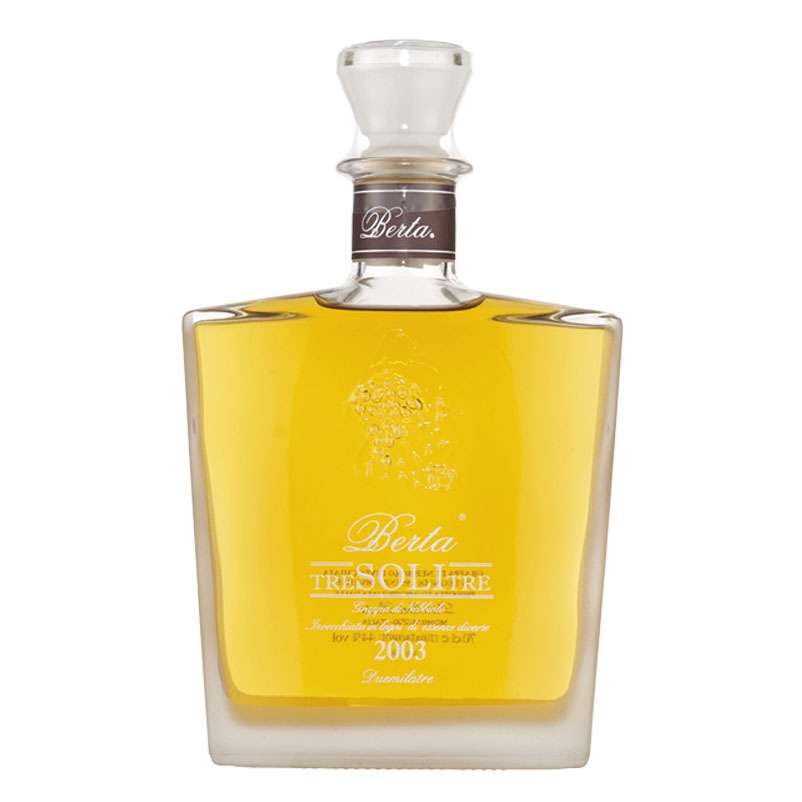 Berta Tre Soli Tre Grappa ohne Holzkiste 70cl