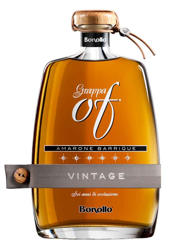 Bonollo Grappa OF Amarone Barrique Vintage Sei Stelle