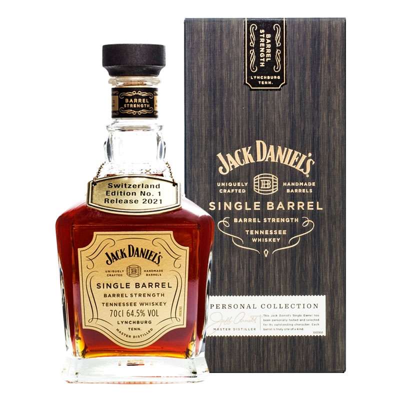 Jack Daniel's Single Barrel Strength - Switzerland Edition No.1 Release 2021