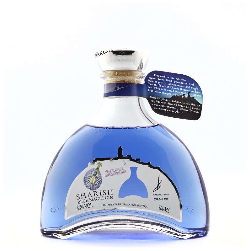 Sharish Blue Magic Gin Distilled Gin 50cl