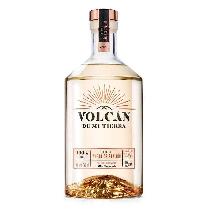 Volcan Tequila Añejo Cristalino