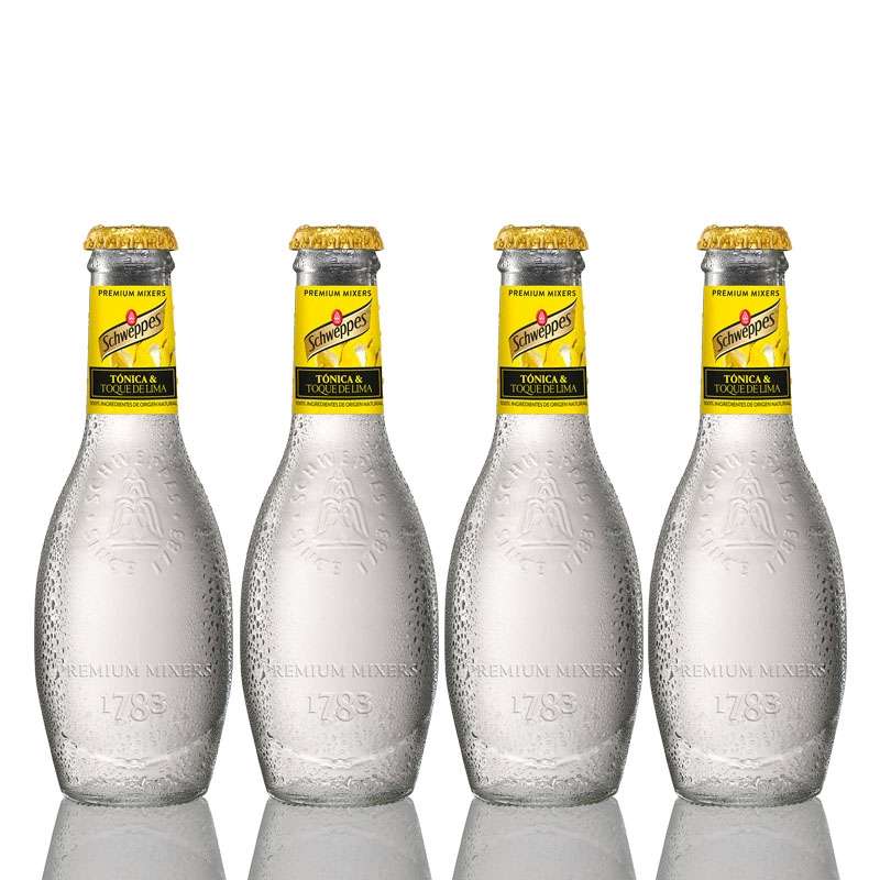 Schweppes Tonic Original & Lime 20cl 4er Pack