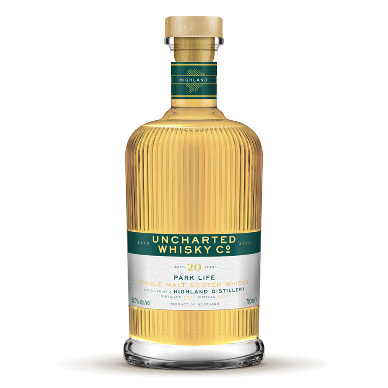 Park Life 2004 20 Year Old Ex-Bourbon Uncharted Whisky Co. 70cl