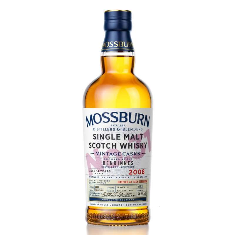 Benrinnes 2008 14 Year Old Mossburn Vintage Casks No. 31