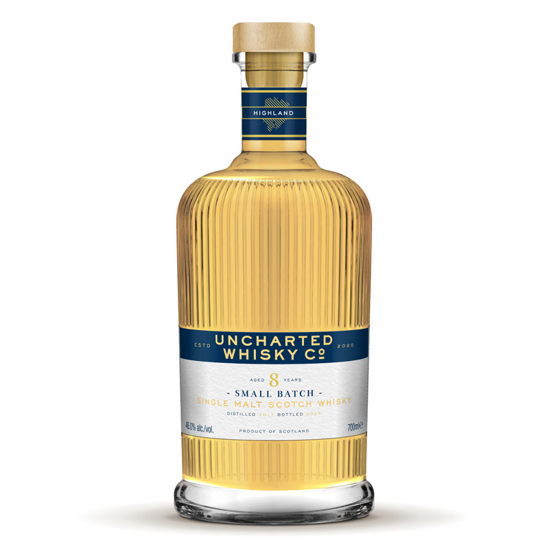 Blue Collection 8 Year Old Small Batch - Uncharted Whisky Co. 70cl