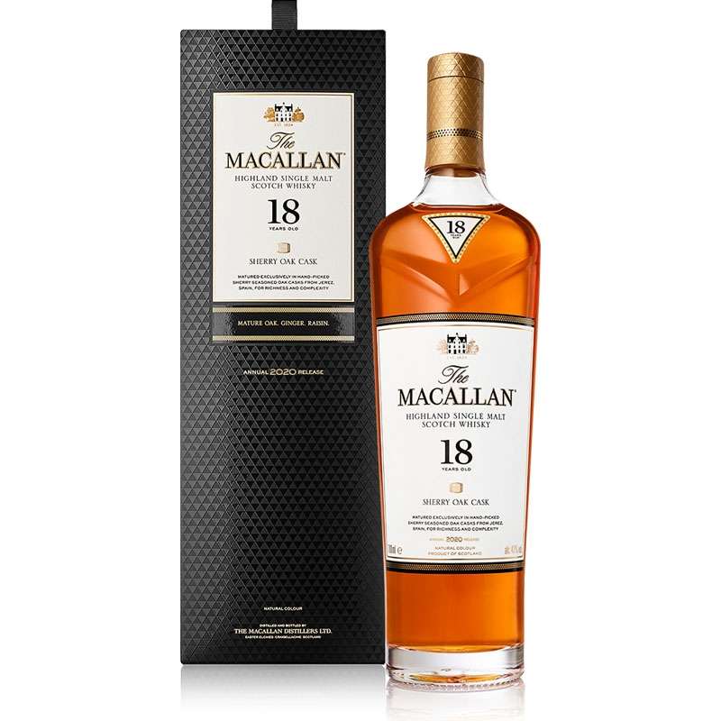 Macallan 18 Year Old Sherry Oak 2020 Release