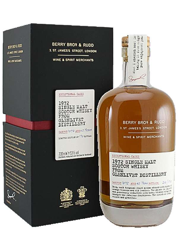 Glenlivet 1972 42 Years Berrys' Own Selection Whisky