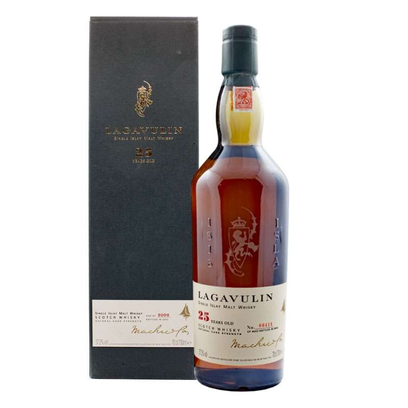 Lagavulin 25 Year Old Cask Strength 2002 Release